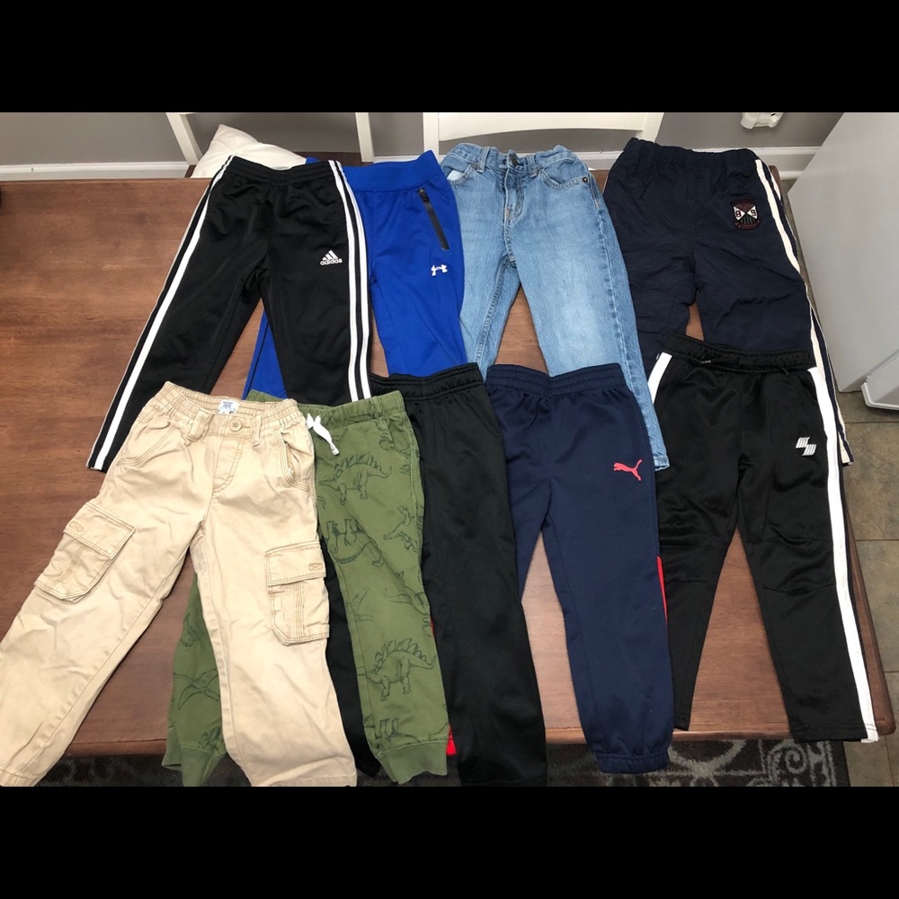 9 pairs of boys pants
